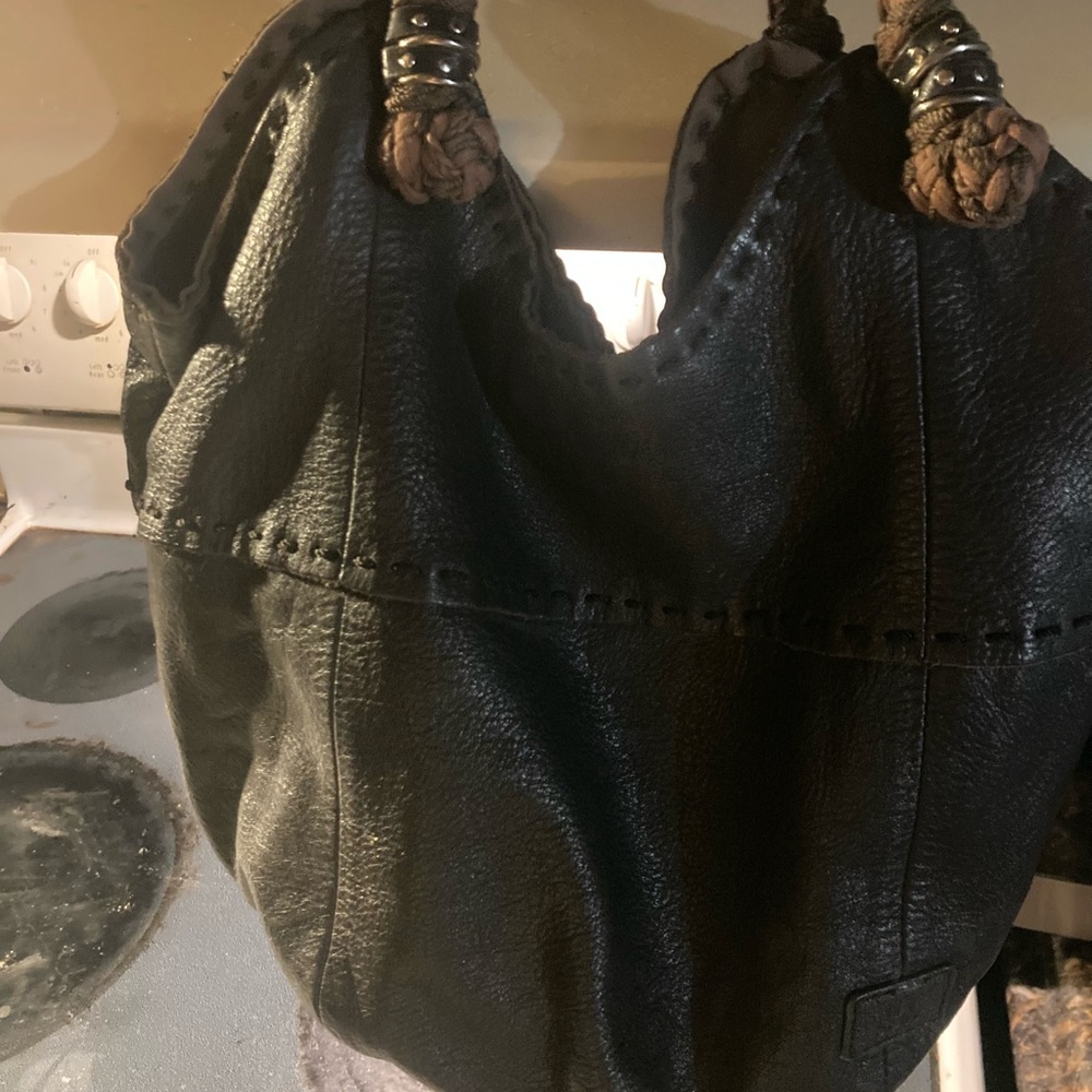 Black Leather Women's Bag